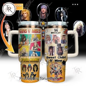 Guns N’ Roses Custom Name 40oz Tumbler
