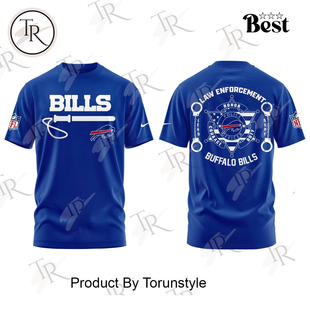 Buffalo Bills X Law Enforcement Day 2025 Hoodie Buffalo Bills X Law Enforcement Day 2025 Hoodie