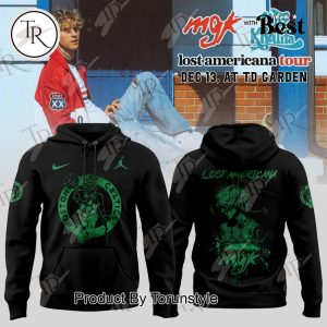 Boston Celtics X MGK Tour The Lost Americana 2025 Hoodie