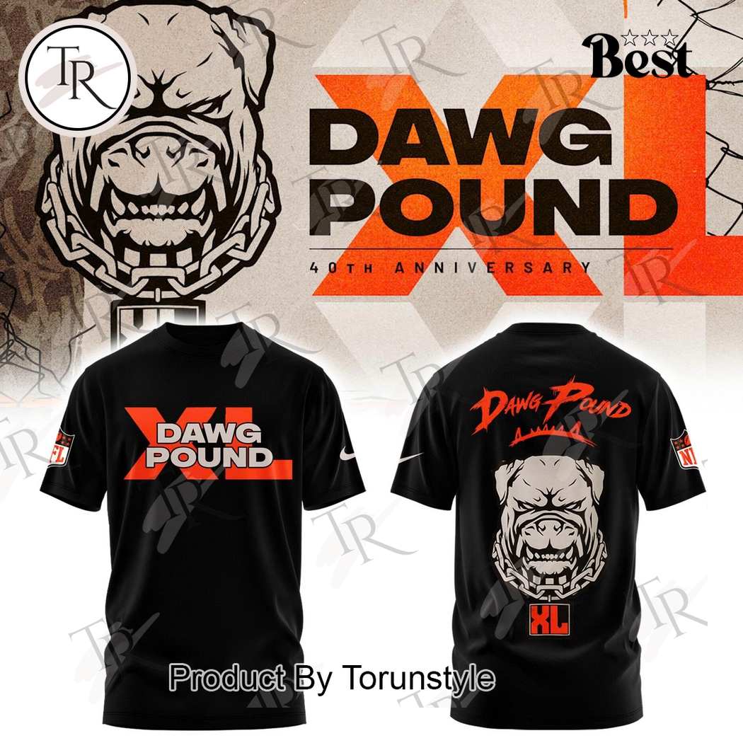 Dawg Pound XL 40th Anniversary Black Edition Hoodie Dawg Pound XL 40th Anniversary Black Edition Hoodie