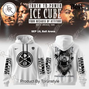 Denver Nuggets X Ice Cube: Truth to Power “Four Decades of Attitude Tour” 2025 Ver1 Hoodie