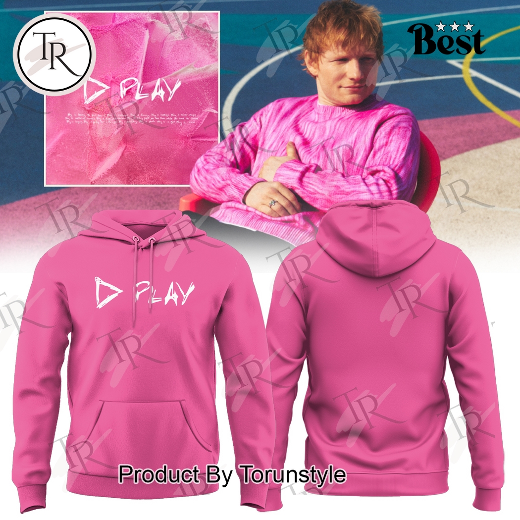 Ed Sheeran – PLAY Limited Pink Edition Hoodie