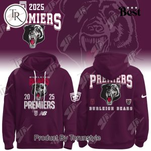 Burleigh Bears X 2025 Premiers Hostplus Cup 2025 Hoodie Burleigh Bears X 2025 Premiers Hostplus Cup 2025 Hoodie