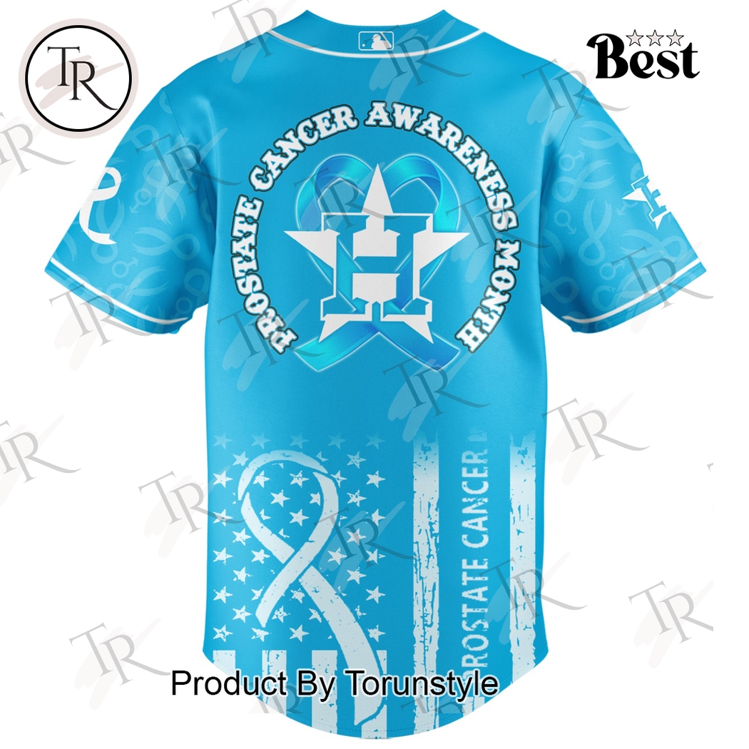 Houston Astros X Prostate Cancer Awareness Blue Edition 2025 Baseball Jersey Houston Astros X Prostate Cancer Awareness Blue Edition 2025 Baseball Jersey