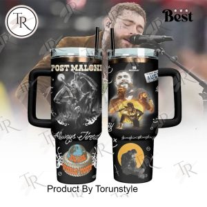 Post Malone – Always Tired 40oz Tumbler Post Malone – Always Tired 40oz Tumbler