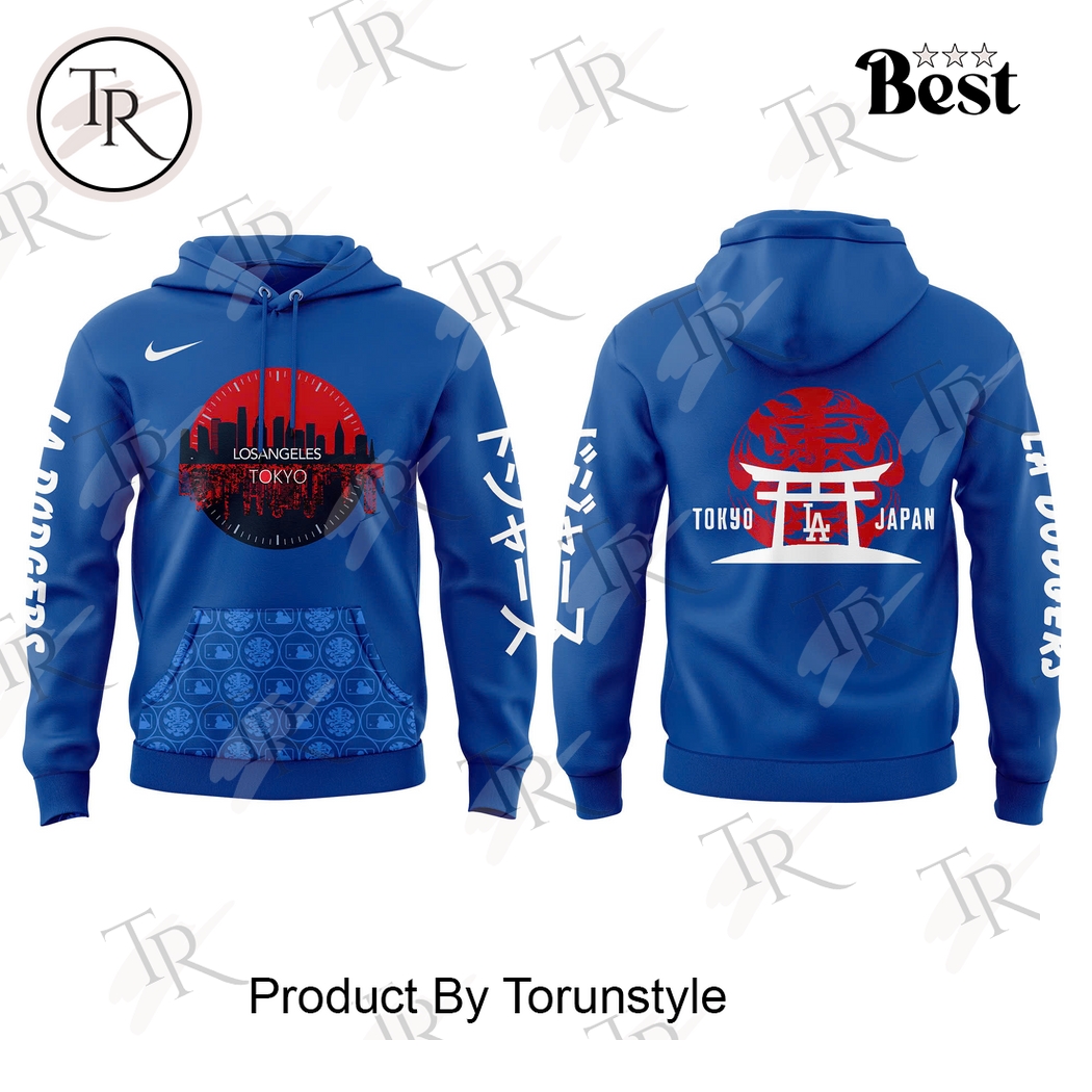 Los Angeles Dodgers Japan World Tour Tokyo Series 2025 Hoodie Los Angeles Dodgers Japan World Tour Tokyo Series 2025 Hoodie