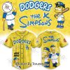 Los Angeles Dodgers The Simpsons Heritage 2025 Baseball Jersey – Blue