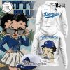 Los Angeles Dodgers X Betty Boop 2025 Limited Edition Blue Hoodie Los Angeles Dodgers X Betty Boop 2025 Limited Edition Blue Hoodie