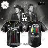 Los Angeles Angels X The Lumineers World Tour 2025 The Automatic Baseball Jersey Los Angeles Angels X The Lumineers World Tour 2025 The Automatic Baseball Jersey