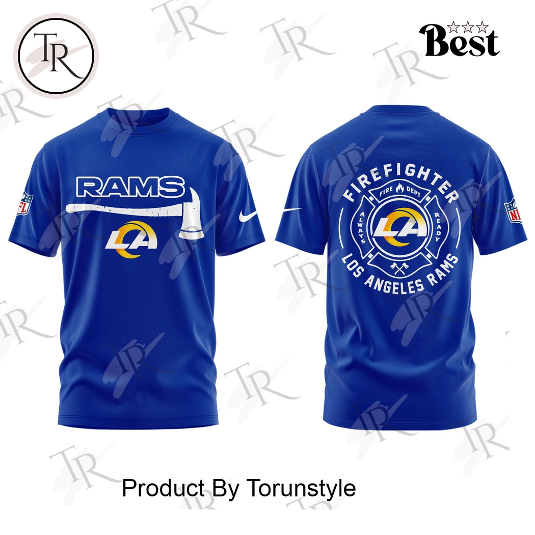 Los Angeles Rams X Firefighter Application Day 2025 Hoodie Los Angeles Rams X Firefighter Application Day 2025 Hoodie