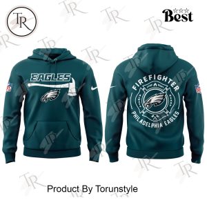Philadelphia Eagles X Firefighter Application Day 2025 Hoodie