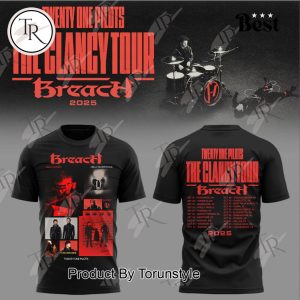 Twenty One Pilots The Clancy Tour Breach 2025 Hoodie
