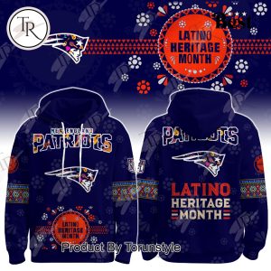 New England Patriots X Celebrate Latino Heritage Month 2025 Hoodie