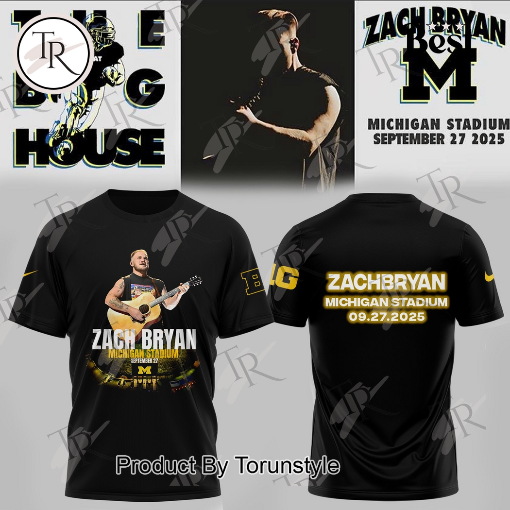 Michigan Wolverines X Zach Bryan Tour 2025 The Quittin Time Hoodie Michigan Wolverines X Zach Bryan Tour 2025 The Quittin Time Hoodie