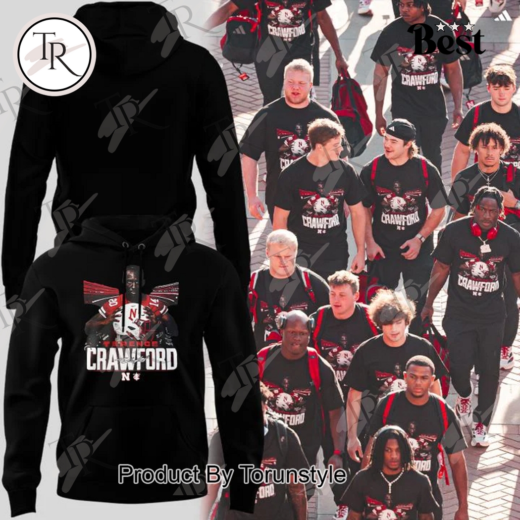 Nebraska Huskers X Terence Bud Crawford Black Edition Hoodie Nebraska Huskers X Terence Bud Crawford Black Edition Hoodie