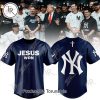 New England Patriots X Laufey – Tour A Matter Of Time 2025 Navy Baseball Jersey