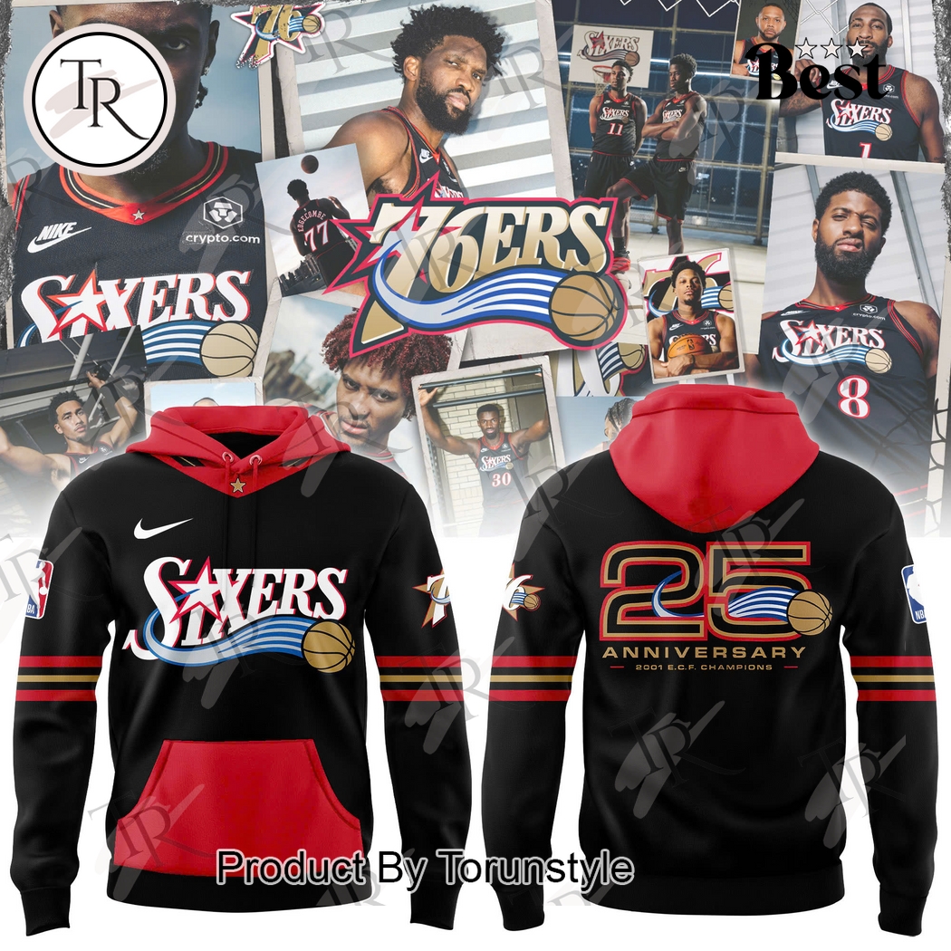 Philadelphia 76ers X Unveil 2025-26 Hardwood Classic Hoodie Philadelphia 76ers X Unveil 2025-26 Hardwood Classic Hoodie