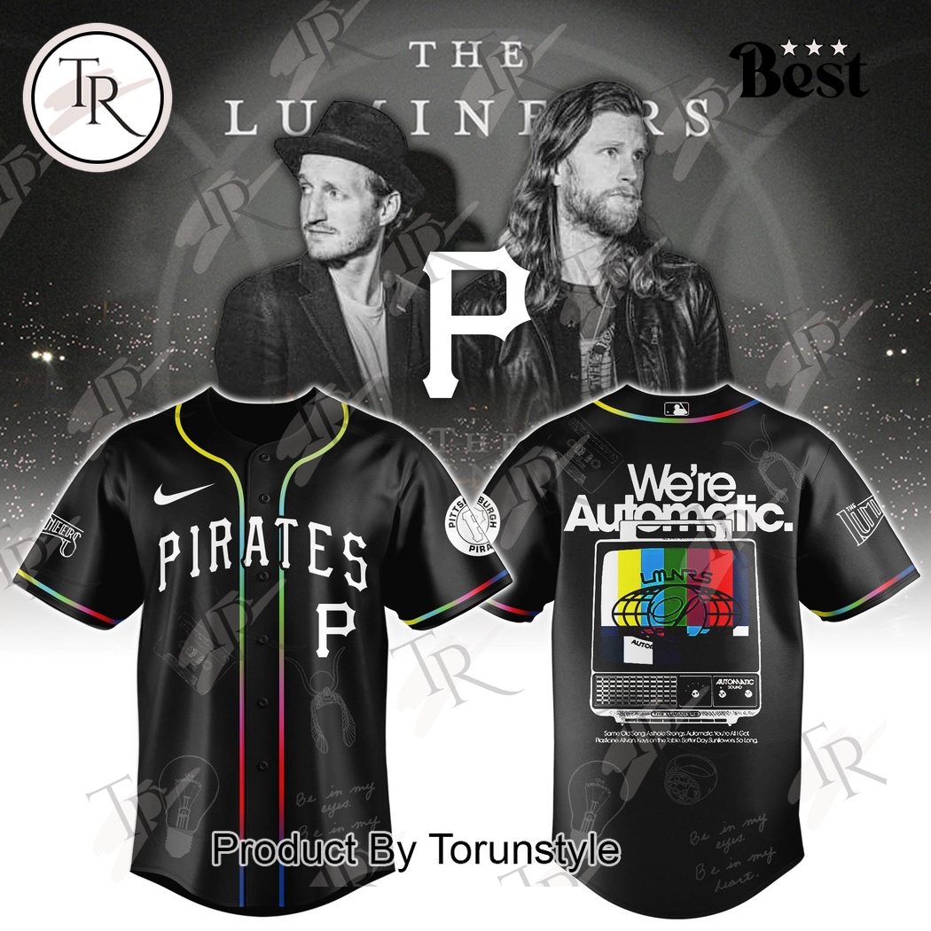 Pittsburgh Pirates X The Lumineers World Tour 2025 The Automatic Baseball Jersey Pittsburgh Pirates X The Lumineers World Tour 2025 The Automatic Baseball Jersey