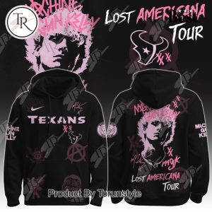 Houston Texans X MGK Tour The Lost Americana 2025 Hoodie