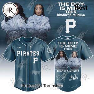 Pittsburgh Pirates X Brandy and Monica “The Boy Is Mine” Tour 2025 Baseball Jersey