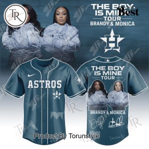 Houston Astros X Brandy and Monica “The Boy Is Mine” Tour 2025 Baseball Jersey