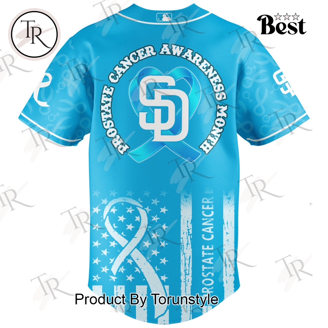 San Diego Padres X Prostate Cancer Awareness Blue Edition 2025 Baseball Jersey San Diego Padres X Prostate Cancer Awareness Blue Edition 2025 Baseball Jersey