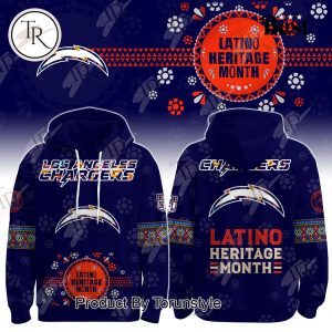 Los Angeles Chargers X Celebrate Latino Heritage Month 2025 Hoodie