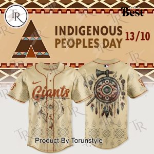San Francisco Giants – Indigenous Peoples Day 2025 Baseball Jersey