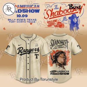 Texas Rangers X Shaboozey The Great American Roadshow 2025 Baseball Jersey
