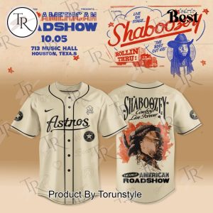 Houston Astros X Shaboozey The Great American Roadshow 2025 Baseball Jersey