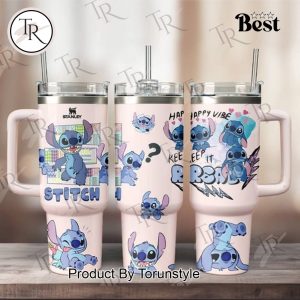 Stitch – Happy Vibe 40oz Tumbler