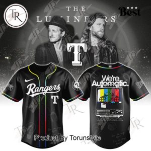 Texas Rangers X The Lumineers World Tour 2025 The Automatic Baseball Jersey