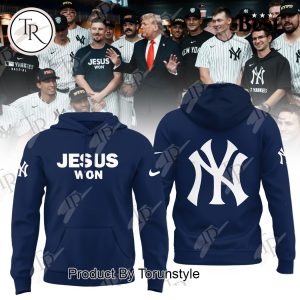 New York Yankees – Jesus Won Navy Edition Hoodie New York Yankees – Jesus Won Navy Edition Hoodie