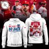 We Are Philadelphia Phillies So Back NL East Division Champions 2025 Hoodie – Red