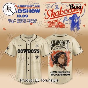 Dallas Cowboys X Shaboozey The Great American Roadshow 2025 Baseball Jersey