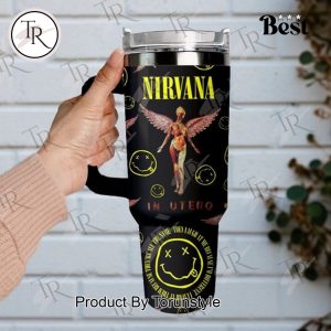 Nirvana X Kurt Cobain 40oz Tumbler