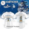2025 Los Angeles Dodgers World Series Champions Blue Baseball Jersey
