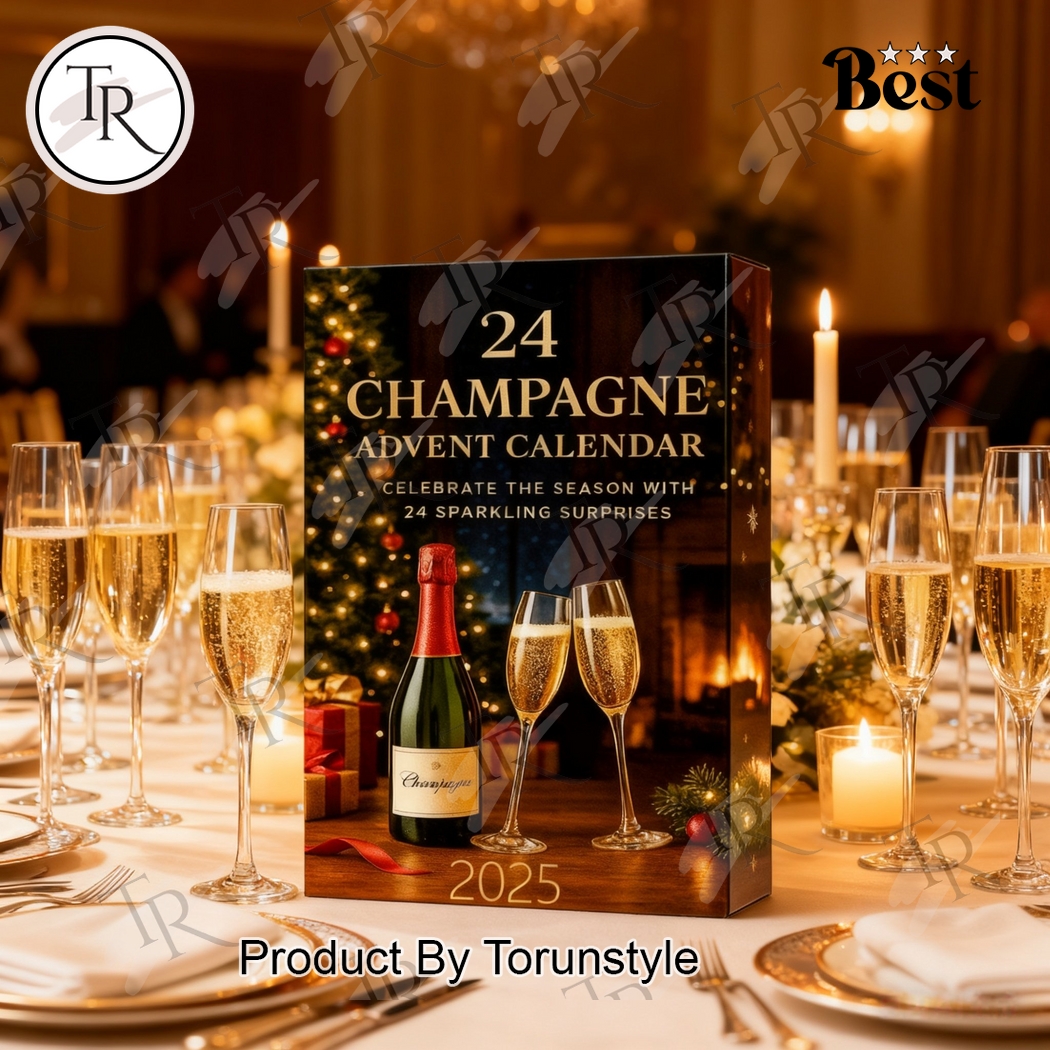 24 Champagne Merry Christmas 2025 Advent Calendar 24 Champagne Merry Christmas 2025 Advent Calendar