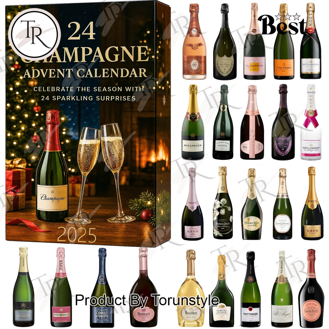 24 Champagne Merry Christmas 2025 Advent Calendar 24 Champagne Merry Christmas 2025 Advent Calendar