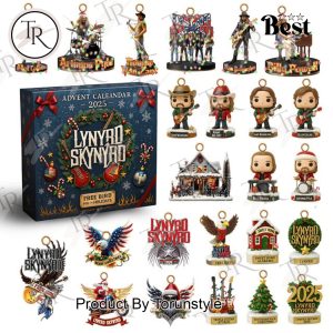Lynyrd Skynyrd Merry Christmas Free Bird For The Holidays 2025 Advent Calendar