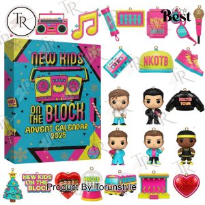 New Kids On The Block Merry Christmas 2025 Advent Calendar