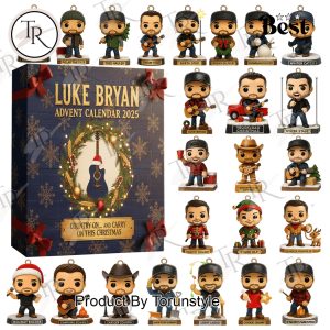 Luke Bryan Christmas 65th Anniversary 2025 Advent Calendar