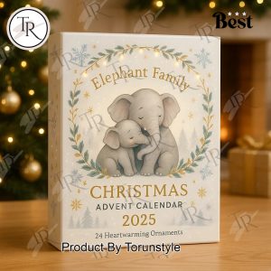 Elephant Family Merry Christmas 2025 Advent Calendar Elephant Family Merry Christmas 2025 Advent Calendar