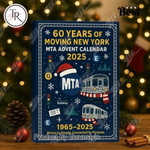 MTA 60TH Moving New York Merry Christmas 2025 Advent Calendar MTA 60TH Moving New York Merry Christmas 2025 Advent Calendar