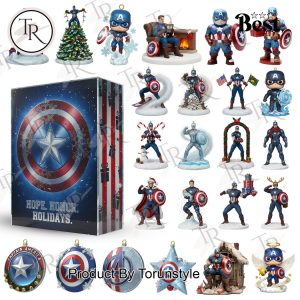 Captain America Merry Christmas 2025 Advent Calendar