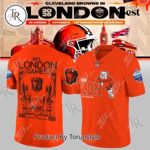 Cleveland Browns X LONDON NFL Games 2025 Football Jersey