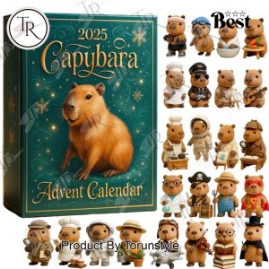 Capybara Merry Christmas 2025 Advent Calendar