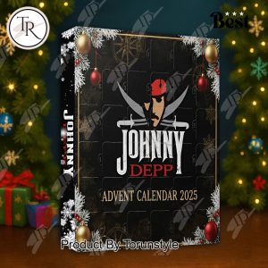 Johnny Depp Merry Christmas 2025 Advent Calendar