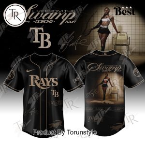 Tampa Bay Rays X Doechii Tour 2025 “Live From The Swamp” Baseball Jersey