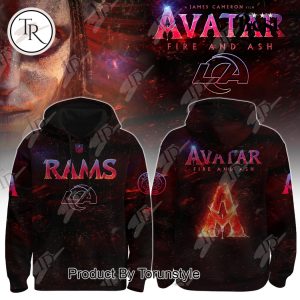 Los Angeles Rams X Avatar 3: Fire and Ash 2025 Hoodie